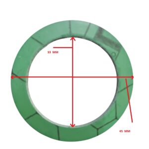 1-1/2  3MM 10 ADET KLİNGİRİT CONTA 3X30X45 - Görsel 1